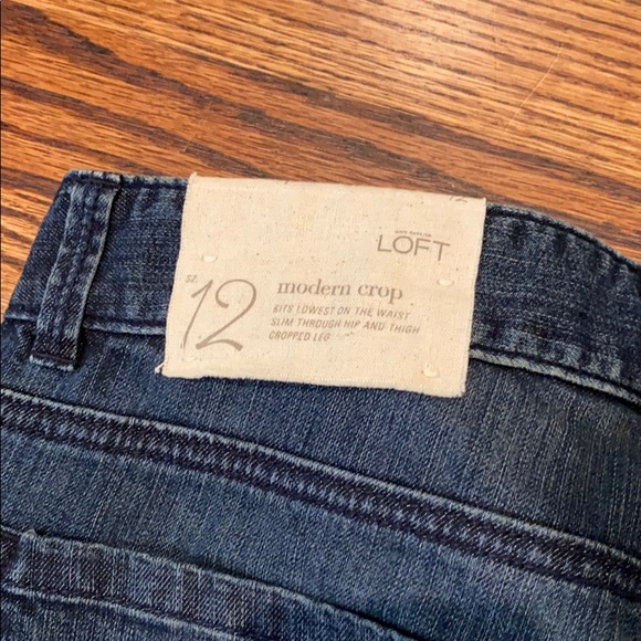 Ann Taylor cropped jeans - Picture 4 of 4